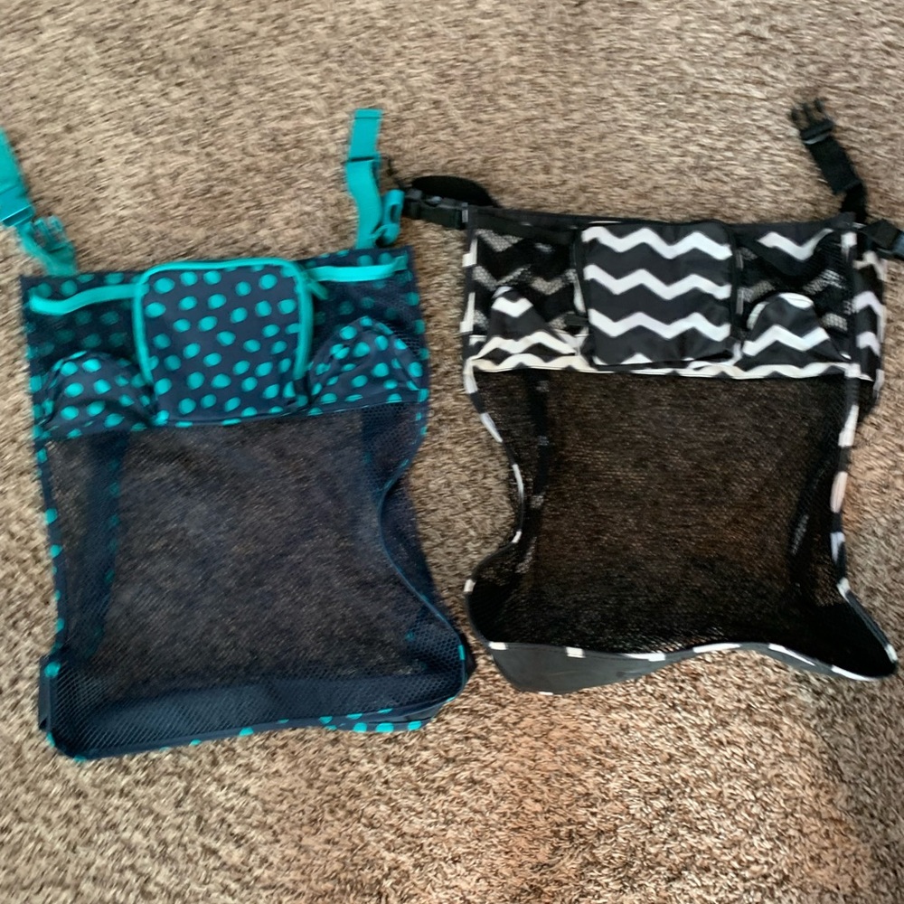 Two 31 brand clip on storage holders